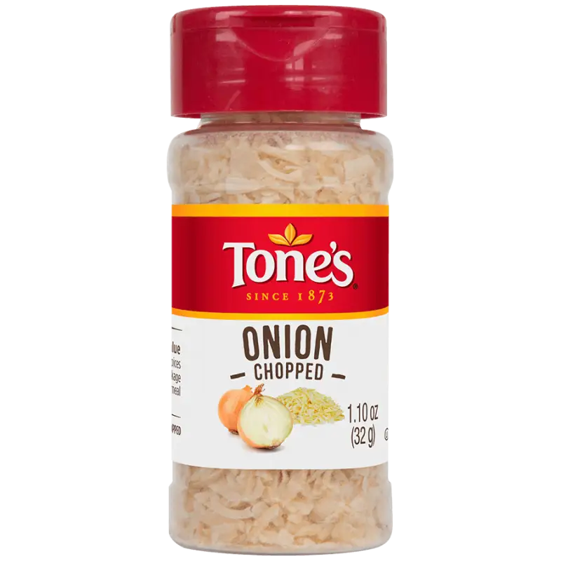 Tone’s Chopped Onion 4.5 oz. - Spices and Herbs