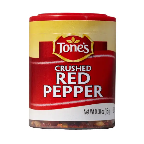 Tone’s Crushed Red Pepper (Pack of 6) - Spices and Herbs