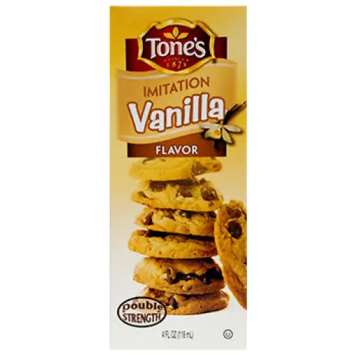 Tone's Vanilla, Imitation, 4 oz