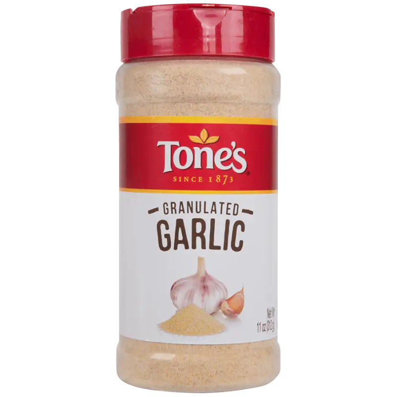 Tone’s Granulated Garlic 11 oz.