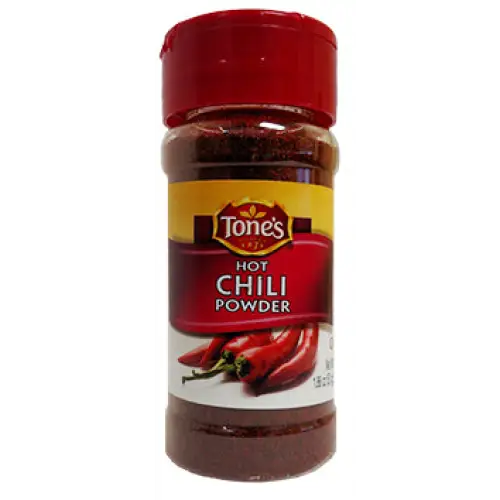 Tone's Hot Chili Powder, 1.86 oz.