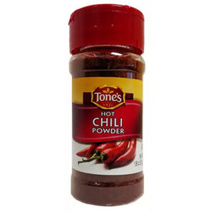 Tone's Hot Chili Powder, 1.86 oz.