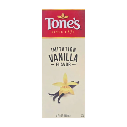 Tone’s Imitation Vanilla 4 oz. - Baking