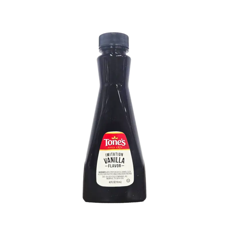 Tone’s Imitation Vanilla 4 oz. - Baking