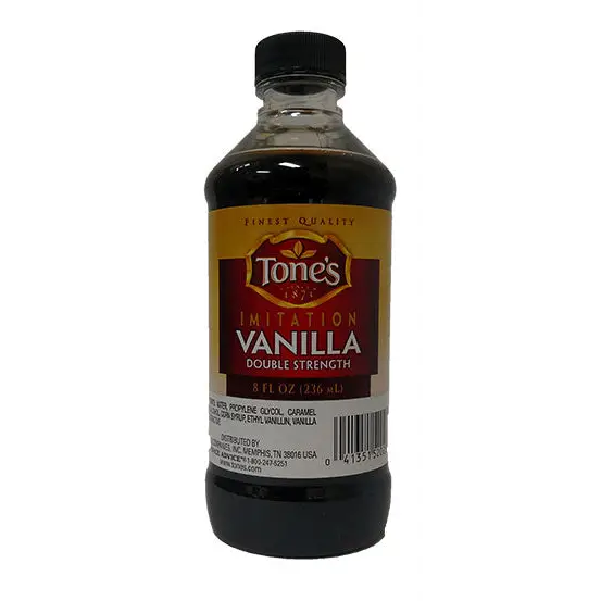 Tone’s Imitation Vanilla 8 oz. - Baking