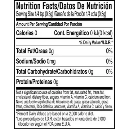 Nutritional Information
