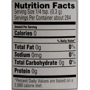 Nutritional Information