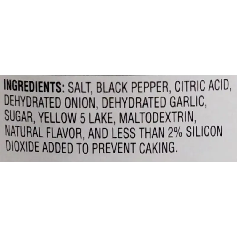 Ingredients