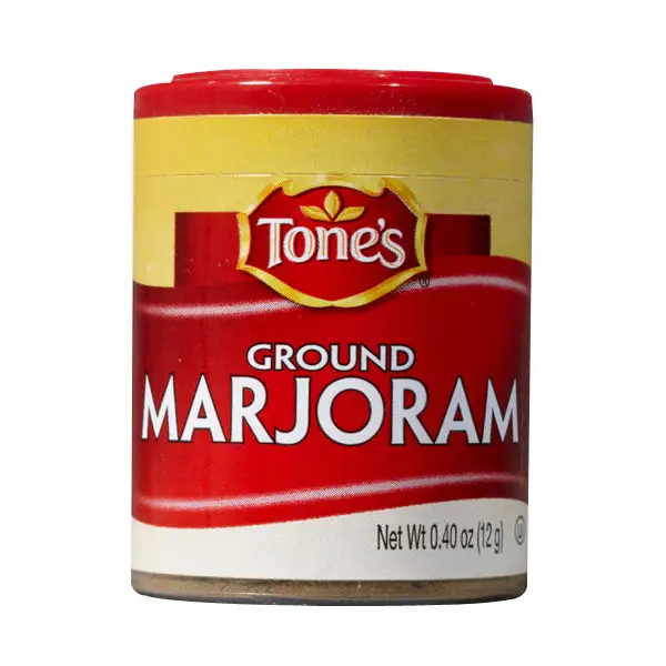 Tone’s Marjoram Ground (Pack of 6) - Spices and Herbs