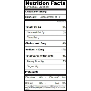 Nutritional Information