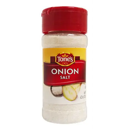 Tone's Onion Salt, 4.23 oz.