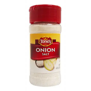 Tone's Onion Salt, 4.23 oz.