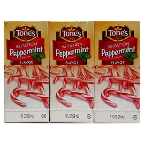 Tone's Peppermint Flavor, 1 oz