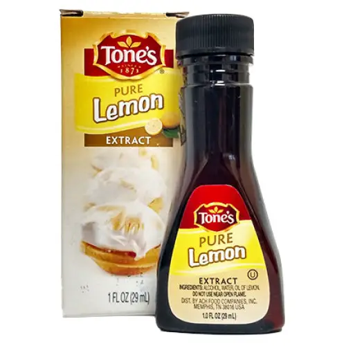 Tone's Pure Lemon Extract, 1 oz