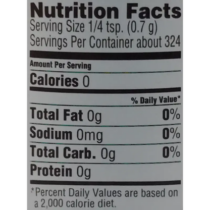 Nutritional Information