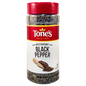 Tone's Restaurant Black Pepper, 8 oz.