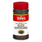 Tone’s Whole Black Peppercorn 9 oz.