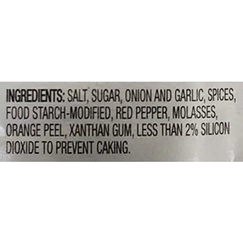 Ingredients