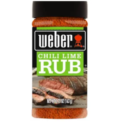 Weber Chili Lime Rub 5.75 oz. - Spices and Herbs