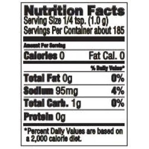 Nutritional Information