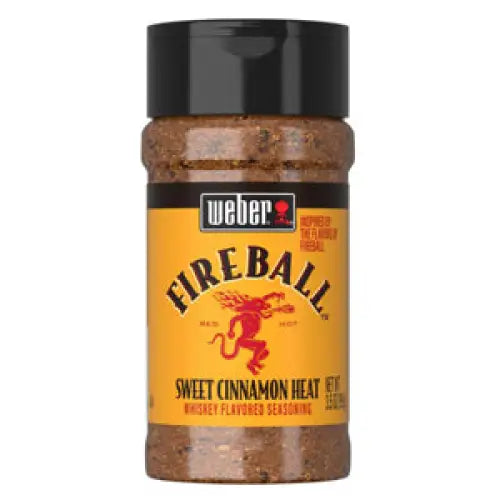 WEBER FIREBALL™️ WHISKEY FLAVORED SEASONING - 3.5 ounce