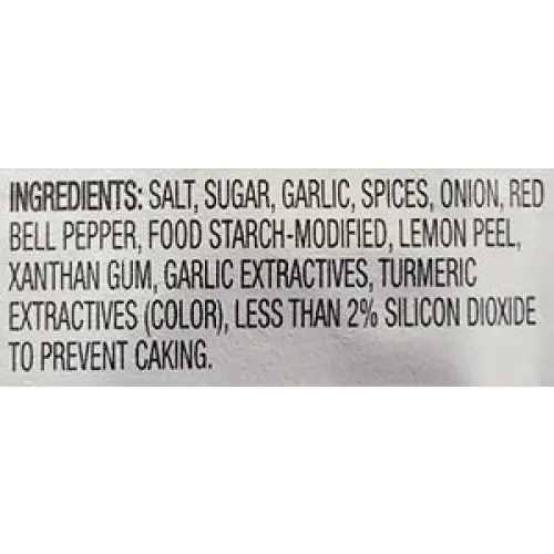 Ingredients