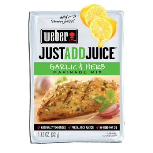Weber Garlic & Herb Marinade, 1.12 oz