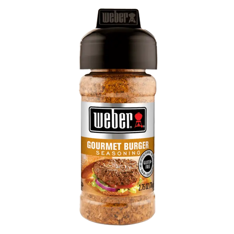 Weber Gourmet Burger Seasoning 2.75 oz. - Spices and Herbs