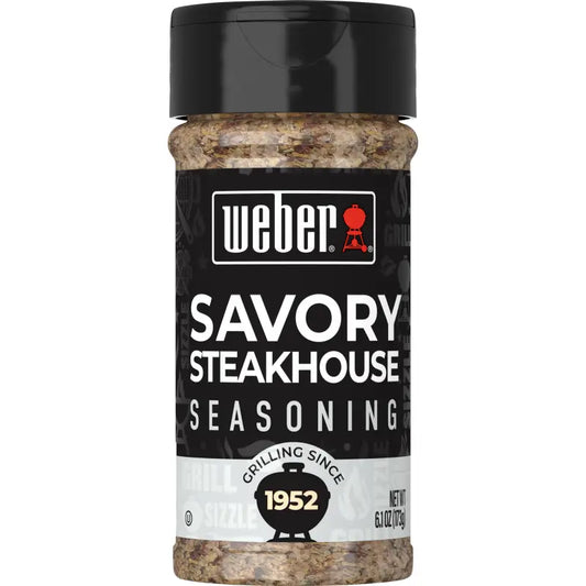 WEBER® SAVORY STEAKHOUSE SEASONING 6.1 oz. - Spices and Herbs