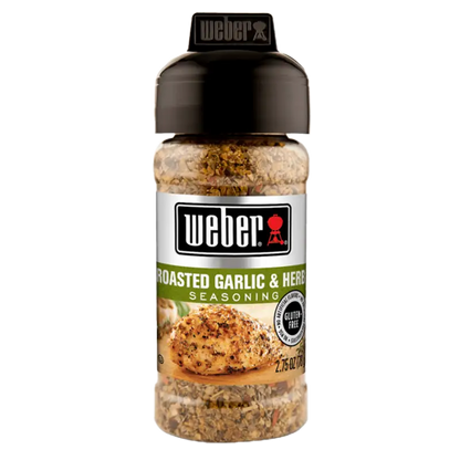 Weber Roasted Garlic & Herb Seasoning 2.75 oz. - Spices and Herbs