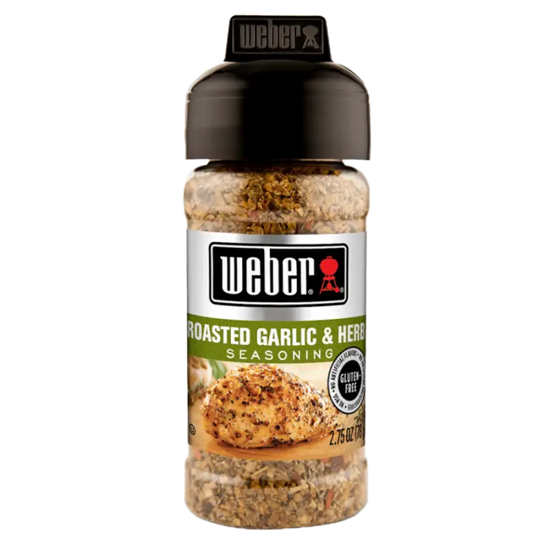 Weber Roasted Garlic & Herb Seasoning 2.75 oz. - Spices and Herbs