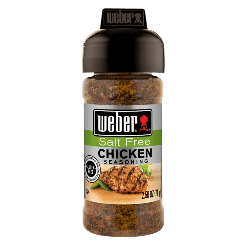 Weber Salt-Free Chicken Seasoning 2.5 oz. - Spices and Herbs