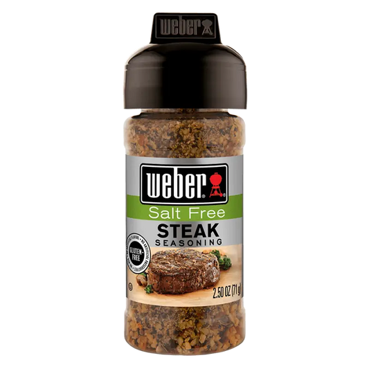 Weber Salt-Free Steak Seasoning 2.5 oz. - Spices and Herbs