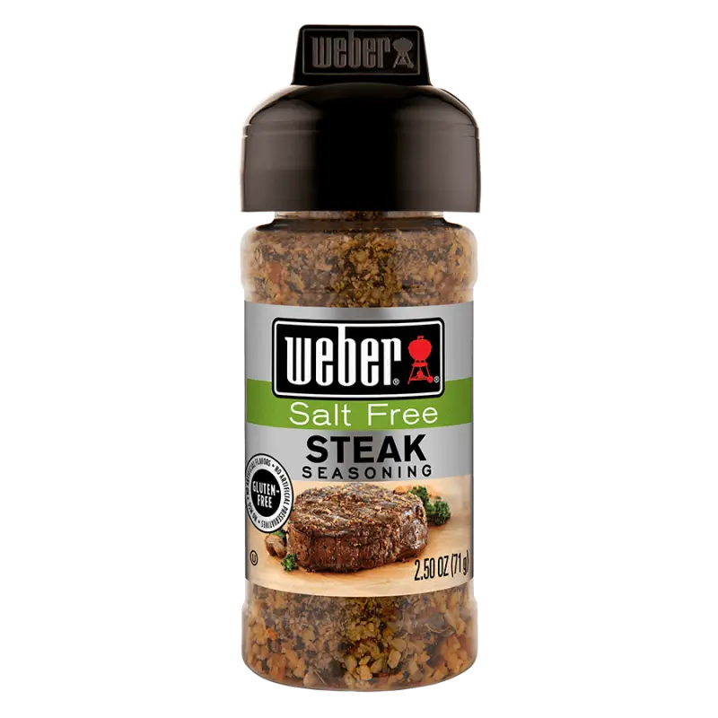 Weber Salt-Free Steak Seasoning 2.5 oz. - Spices and Herbs