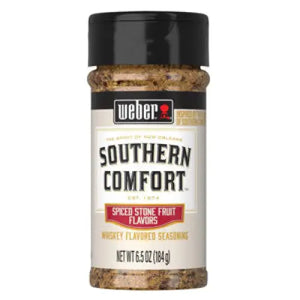 WEBER SOUTHERN COMFORT™️ WHISKEY FLAVORED SEASONING - 6.5 ounce