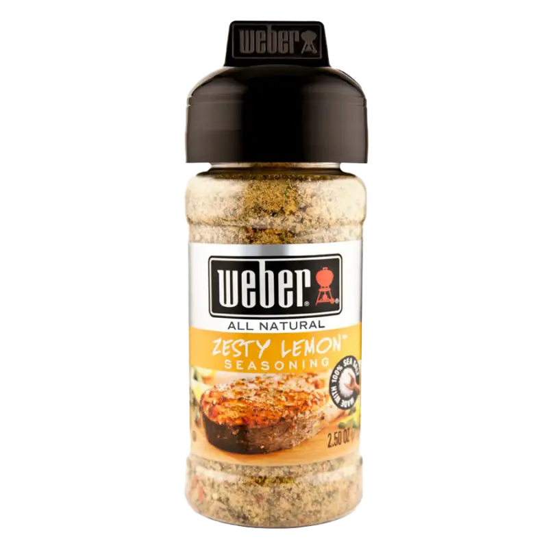 Weber Zesty Lemon 2.5 oz. - Spices and Herbs