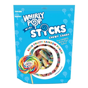 Whirly Pop Mini Sticks Gummies 7.5 oz. bag