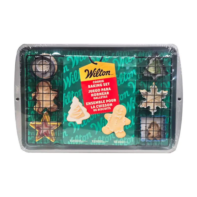 Wilton Happy Holidays Cookie Baking Set 12-Piece Set