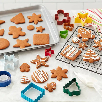 Wilton Happy Holidays Cookie Baking Set 12-Piece Set