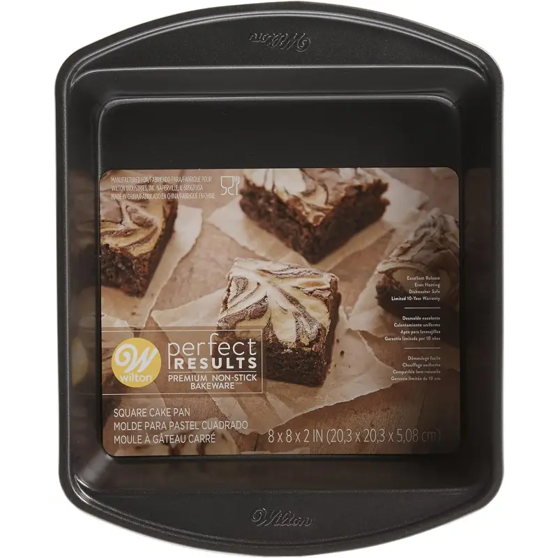 Wilton Perfect Results 8’’x8’’x2’’ Square Cake Pan