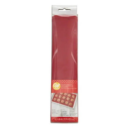 Wilton Red Silicone Baking Mat 10 x 16-Inch