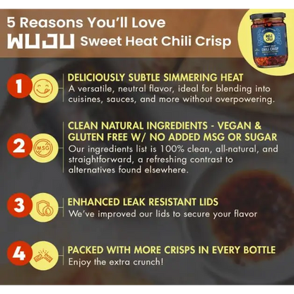 Wuju Original Chili Crisp 7.41 oz.