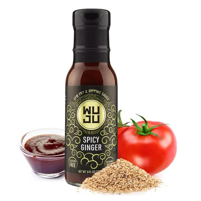 Wuju Spicy Ginger Sauce 8 oz.
