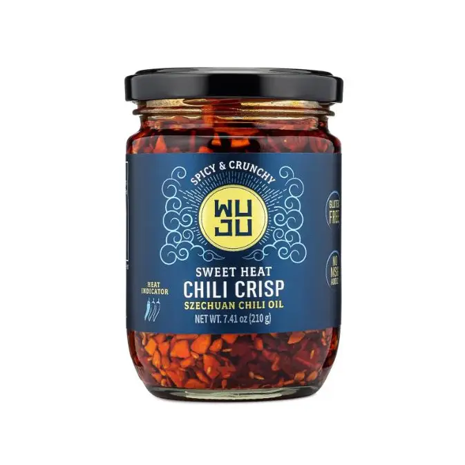 Wuju Sweet Heat Chili Crisp 7.41 oz.