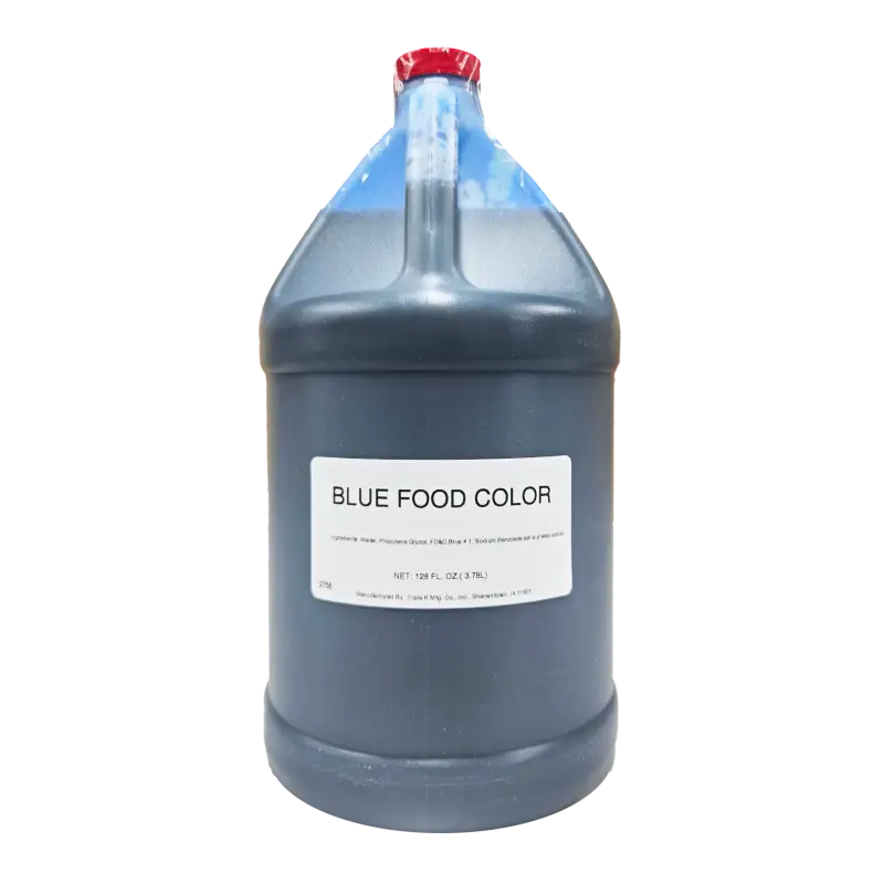 X-Tra Touch Blue Food Coloring 1 Gallon (128 oz.)(03003)