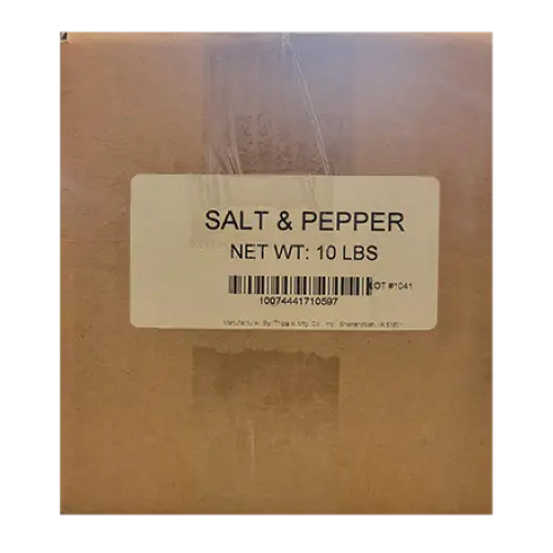 X-TRA TOUCH Bulk Salt & Pepper 10 lbs.