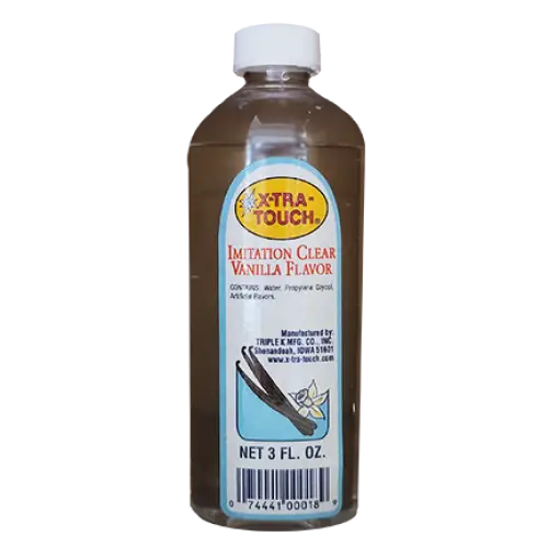 X-TRA TOUCH Imitation Clear Vanilla 3 oz.