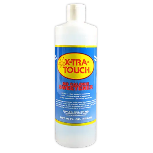 X-TRA TOUCH No Calorie Liquid Sweetener 16 oz.