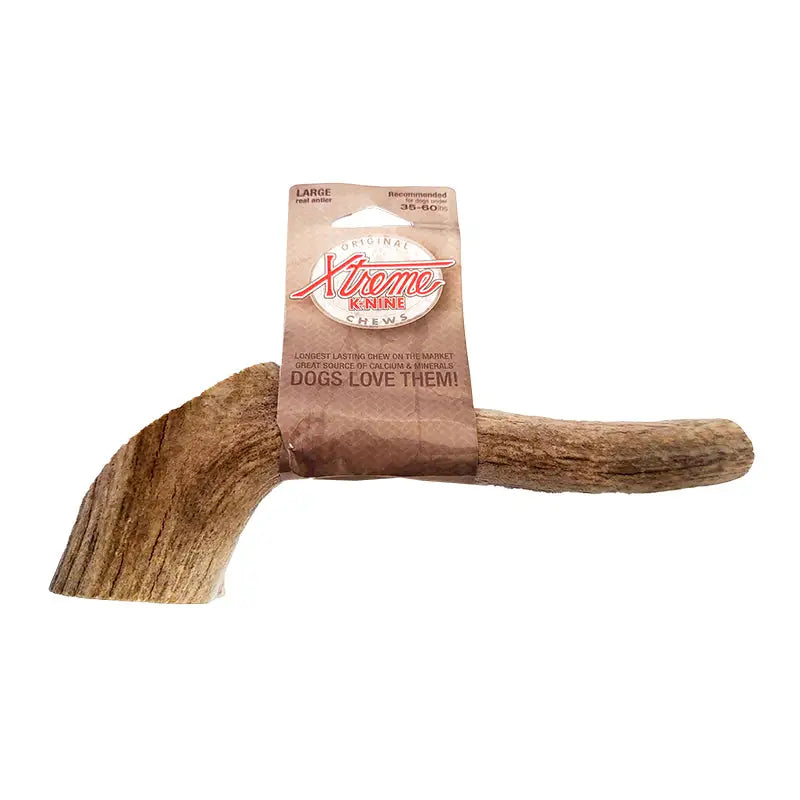 Xtreme K-NINE Real Antler Chew Large