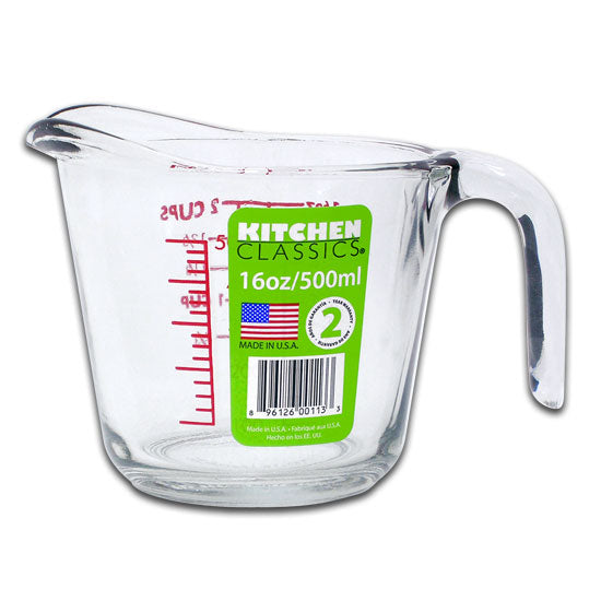 16 oz. Glass Measuring Cup
